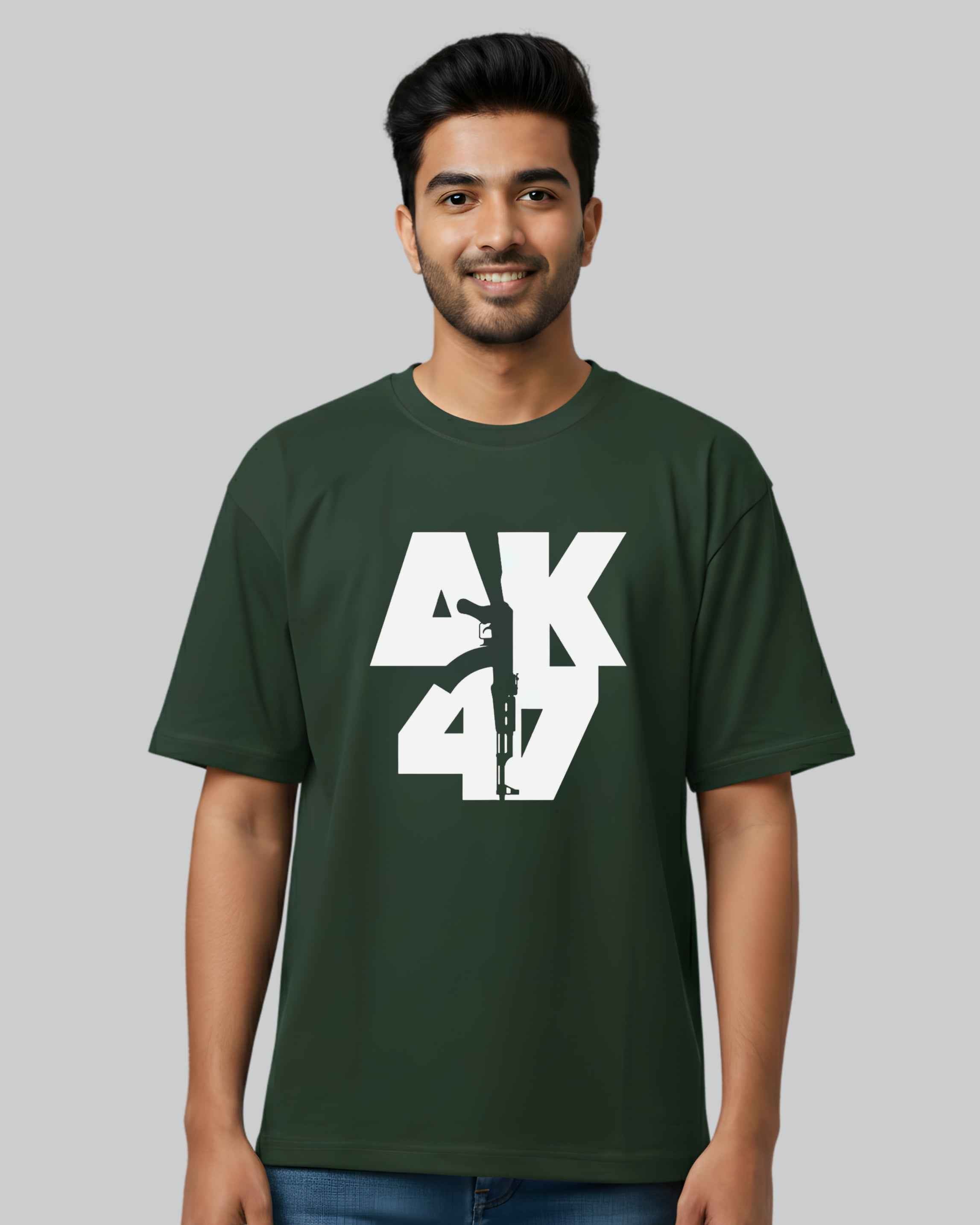 AK47 Graphic Oversize Tee