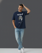 MOON WOLF  OVERSIZE TEE