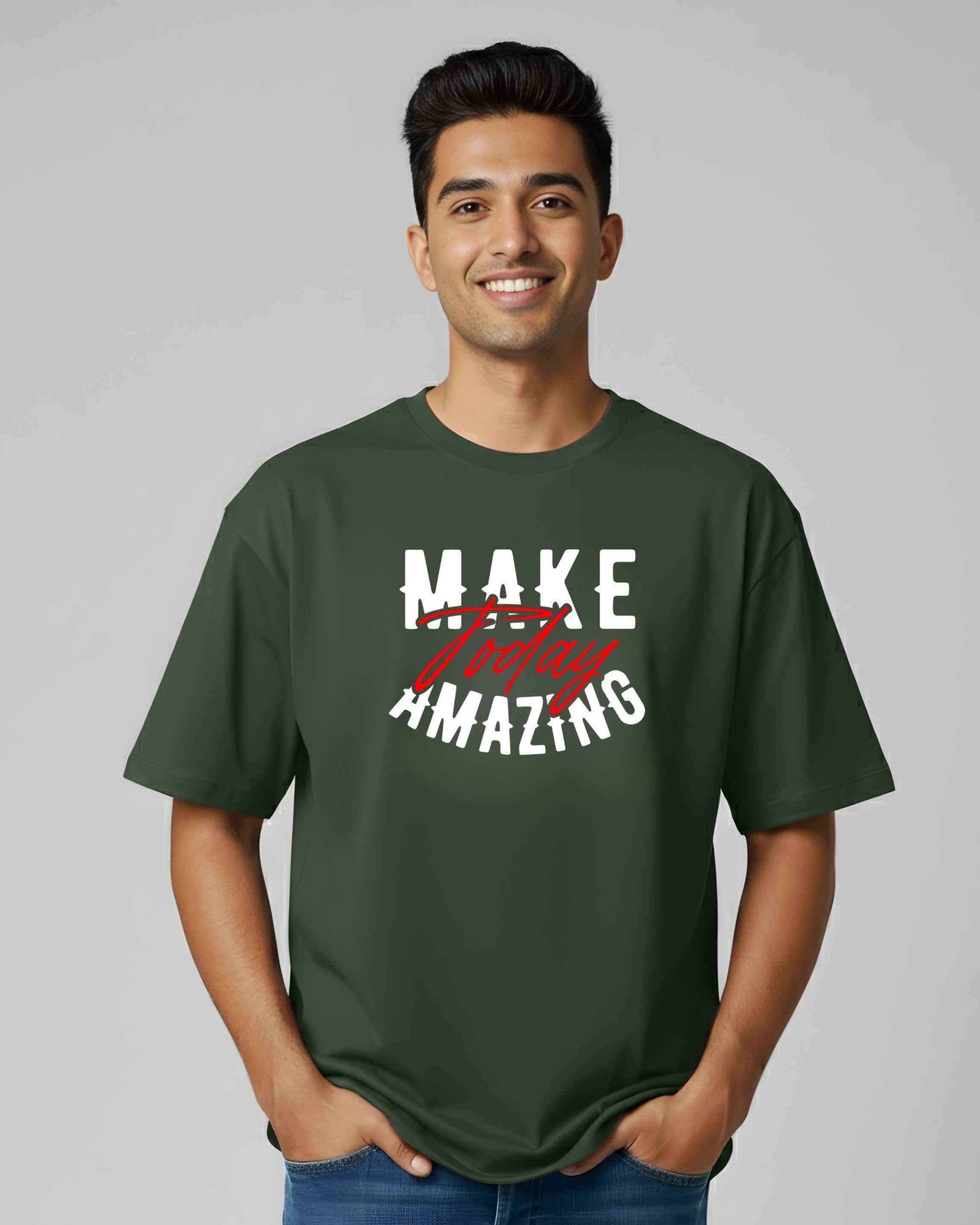 Han Statement Graphic Oversize Tee