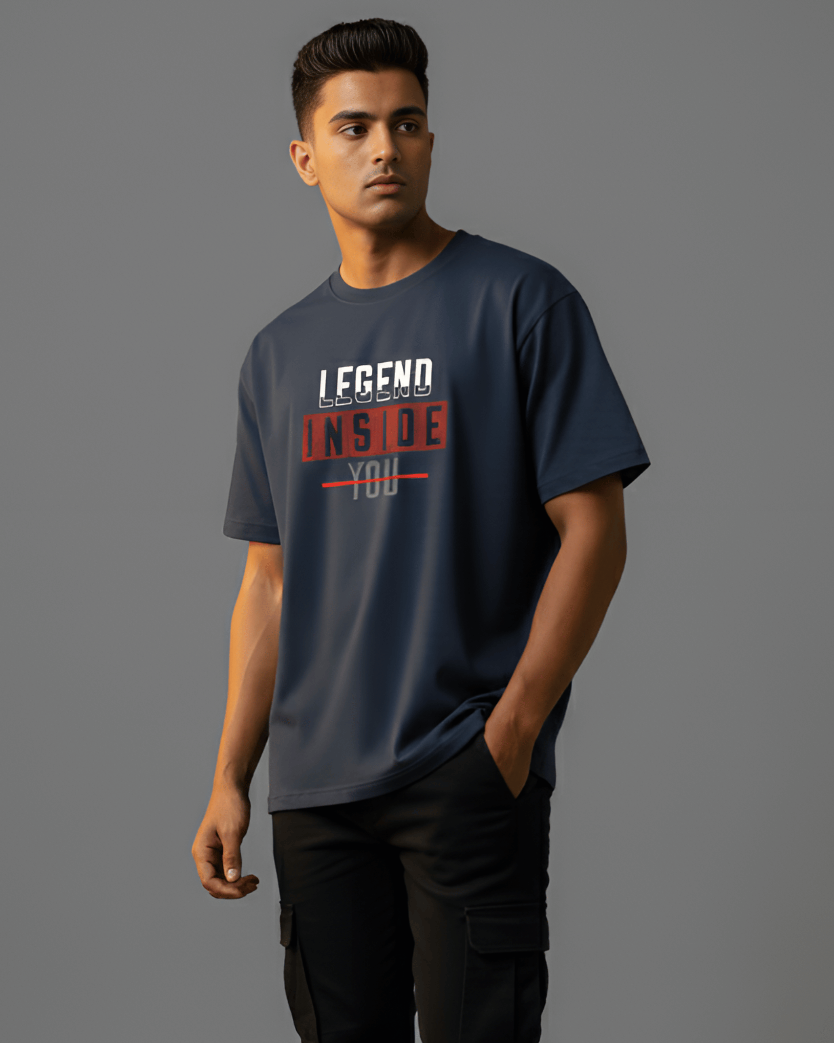 Legend Inside U Oversize Tee