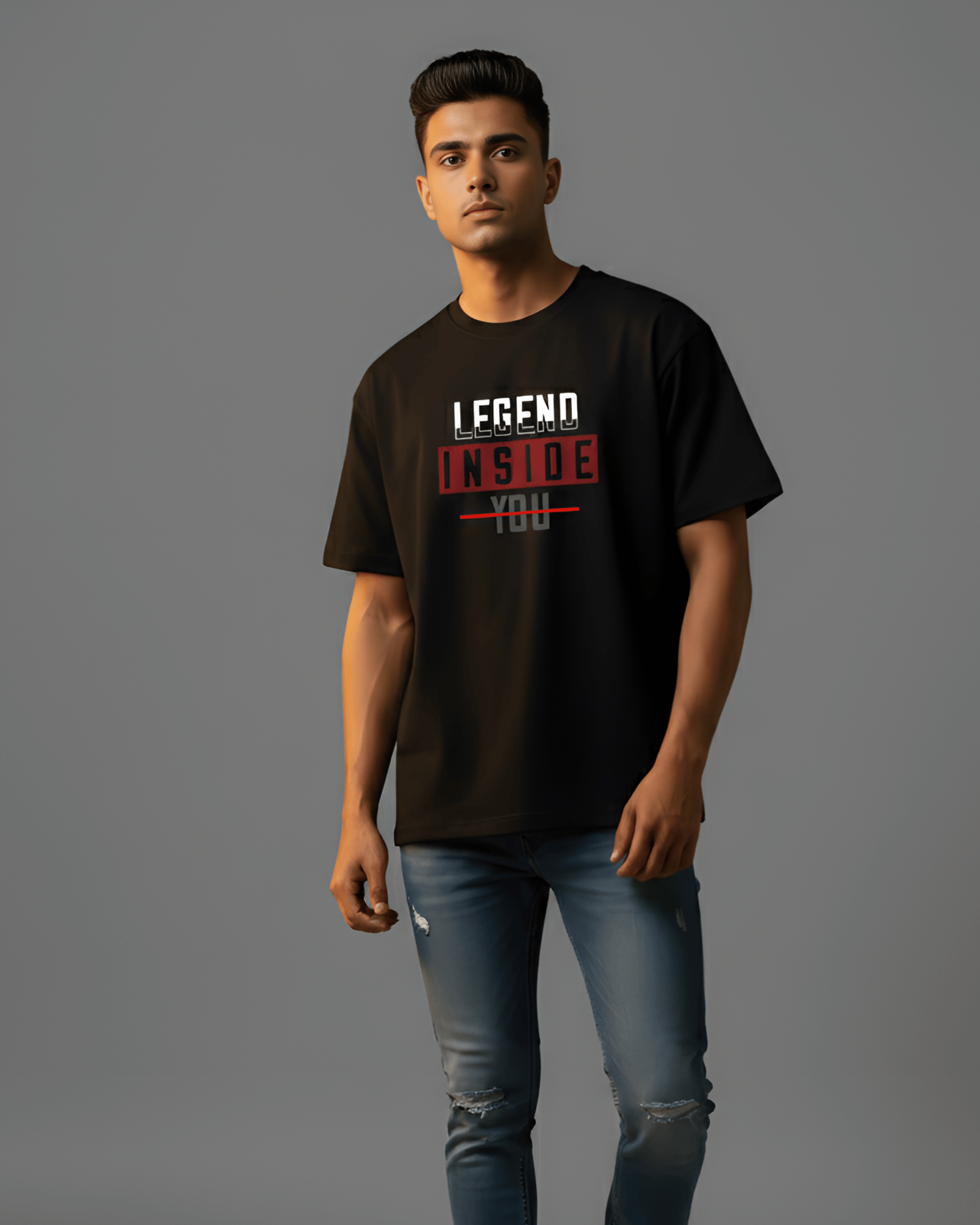 Legend Inside U Oversize Tee