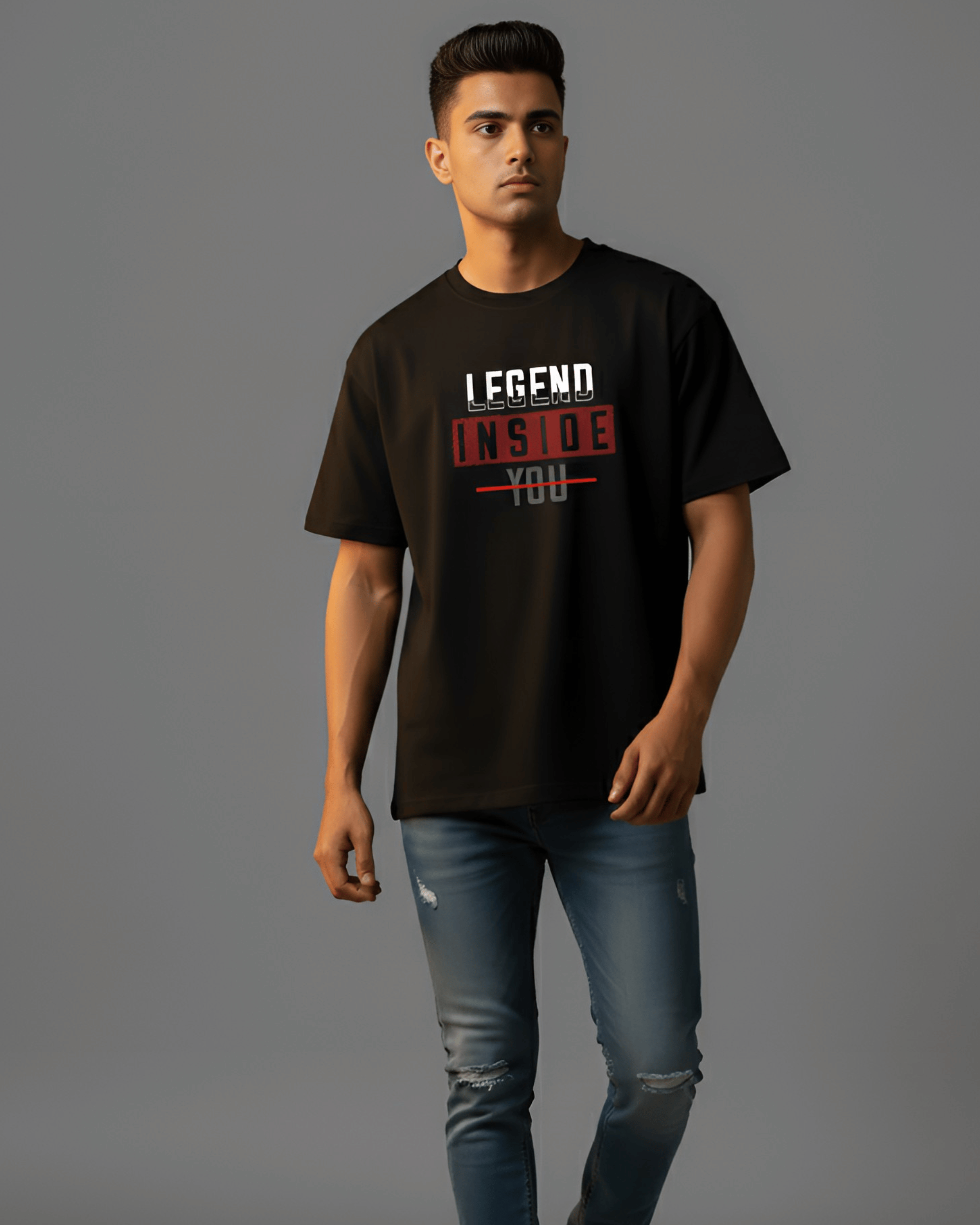 Legend Inside U Oversize Tee