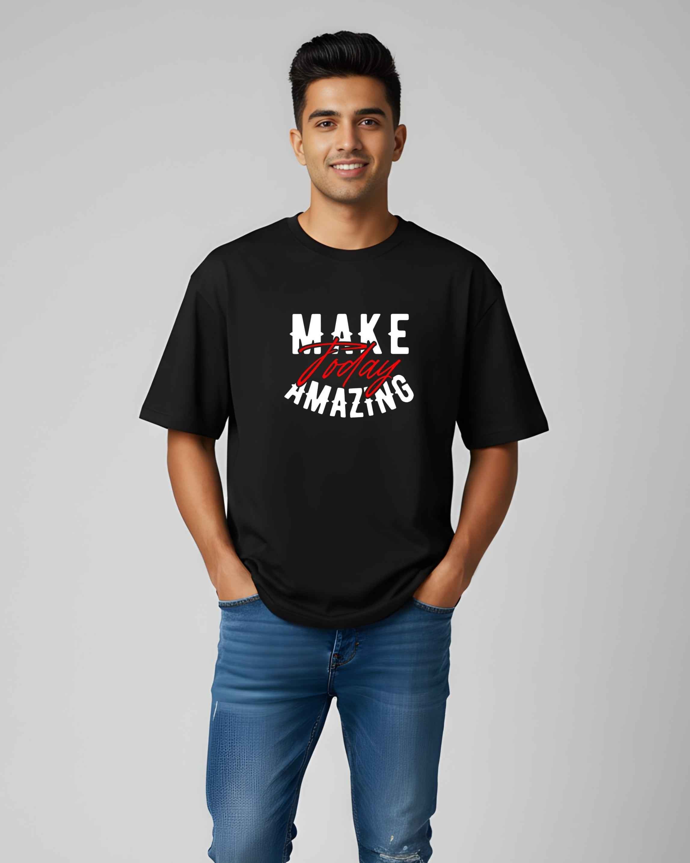 Han Statement Graphic Oversize Tee