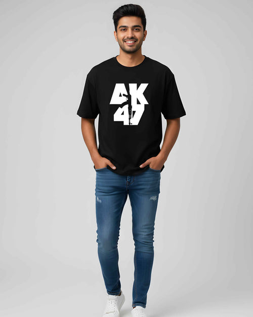 AK47 Graphic Oversize Tee