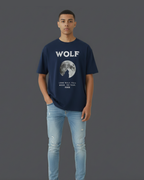 MOON WOLF  OVERSIZE TEE