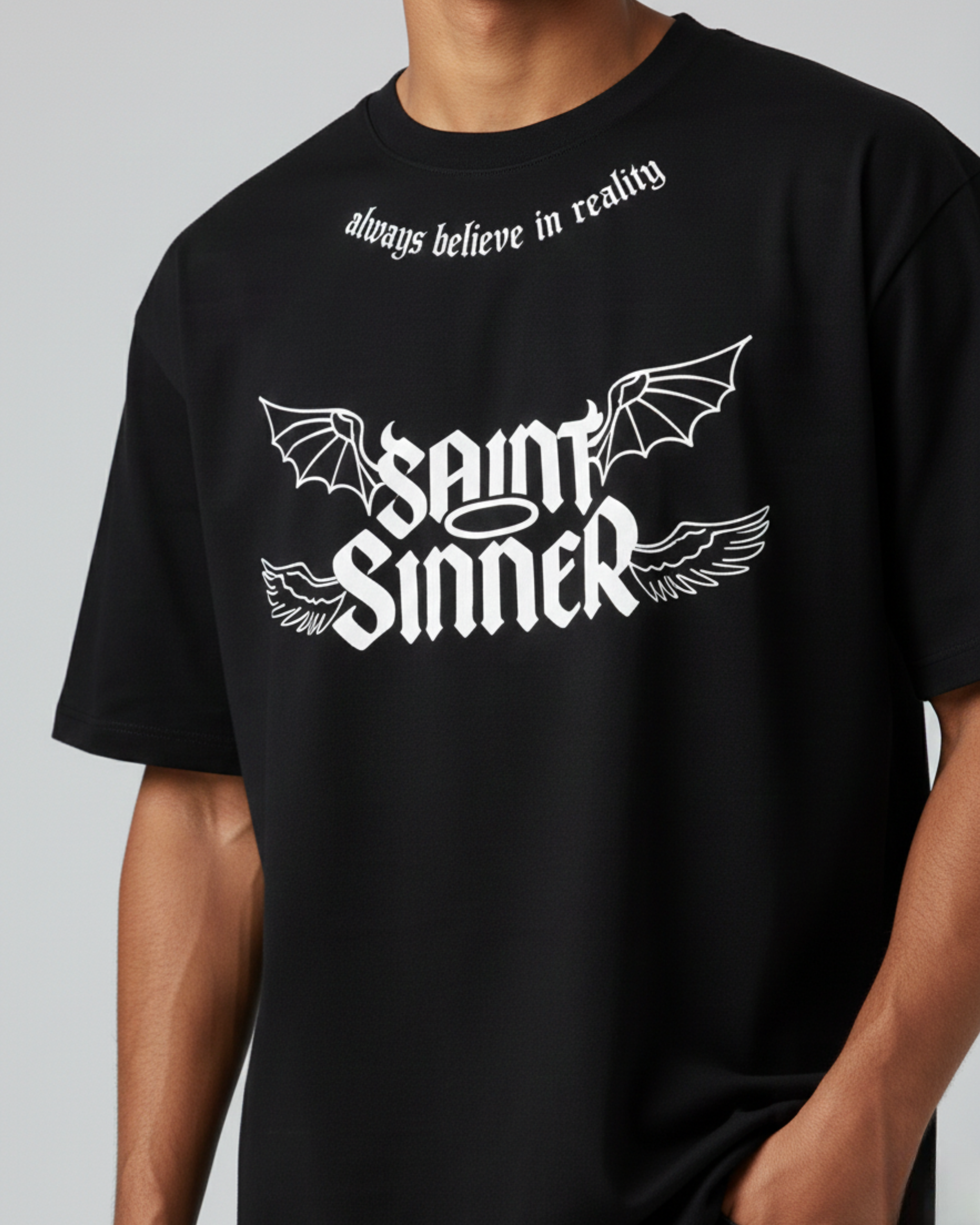 Saint Sinner Oversize Tee