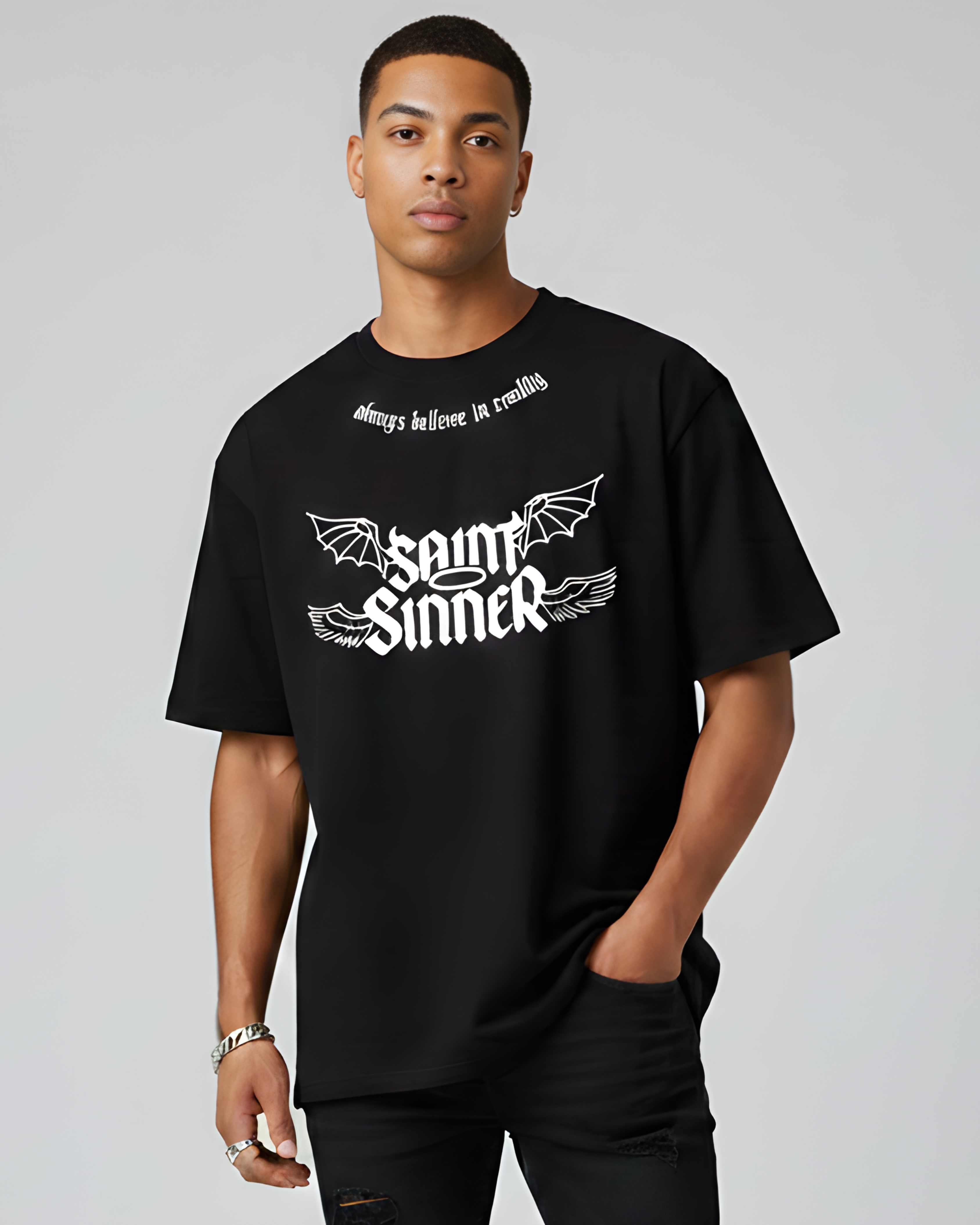 Saint Sinner Oversize Tee