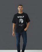 MOON WOLF  OVERSIZE TEE