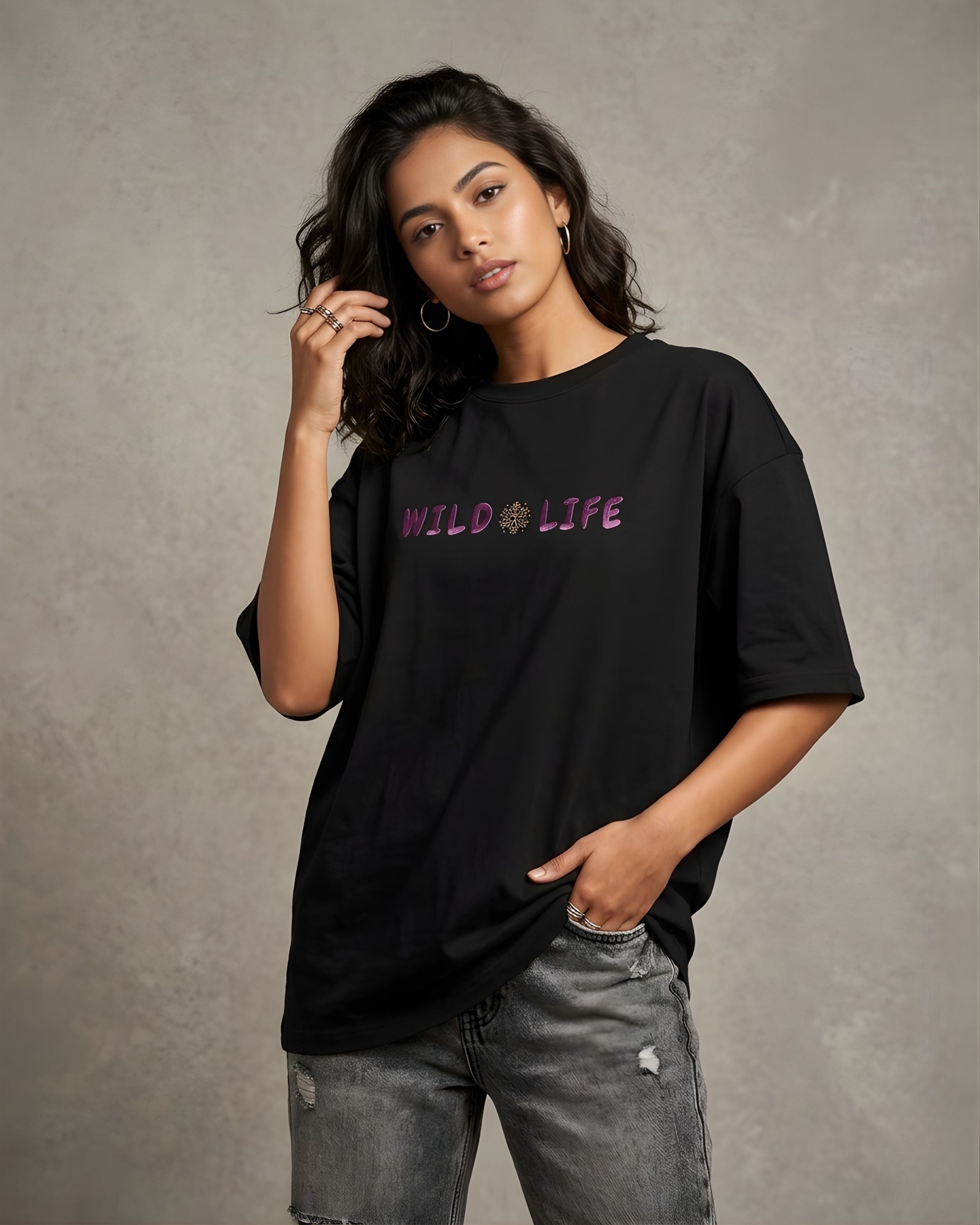 Wild Life Oversize Tee