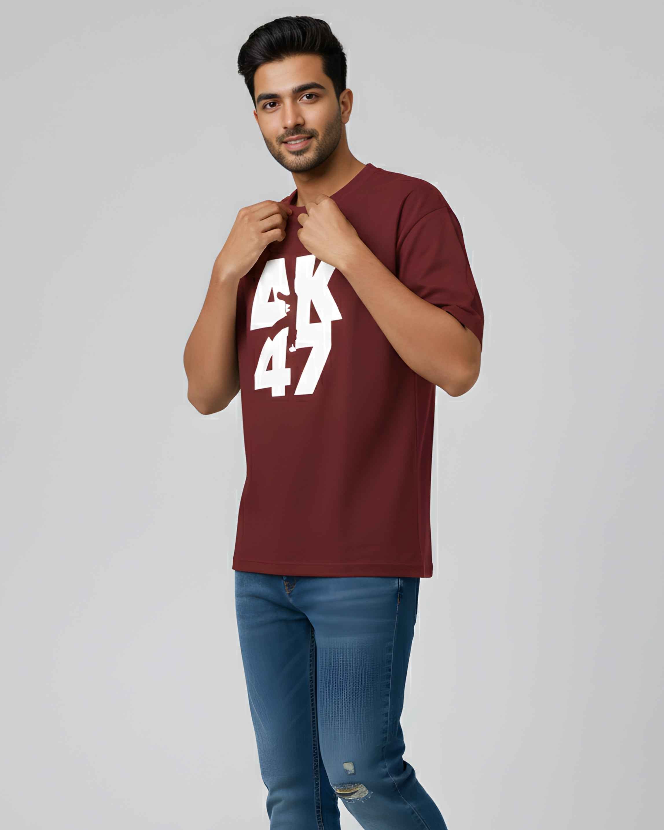 AK47 Graphic Oversize Tee