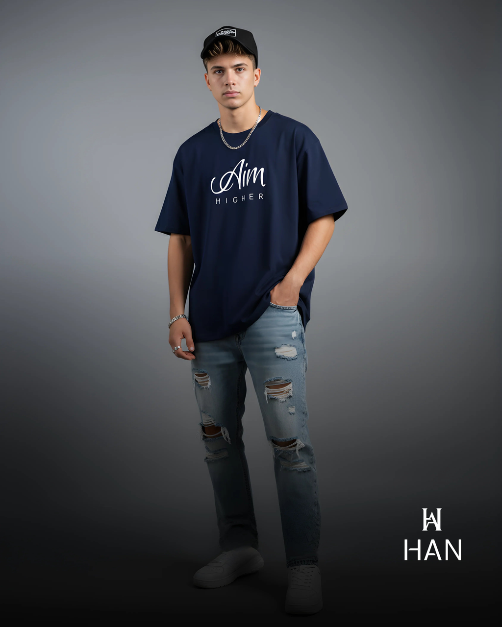 Aim High Oversize Tee