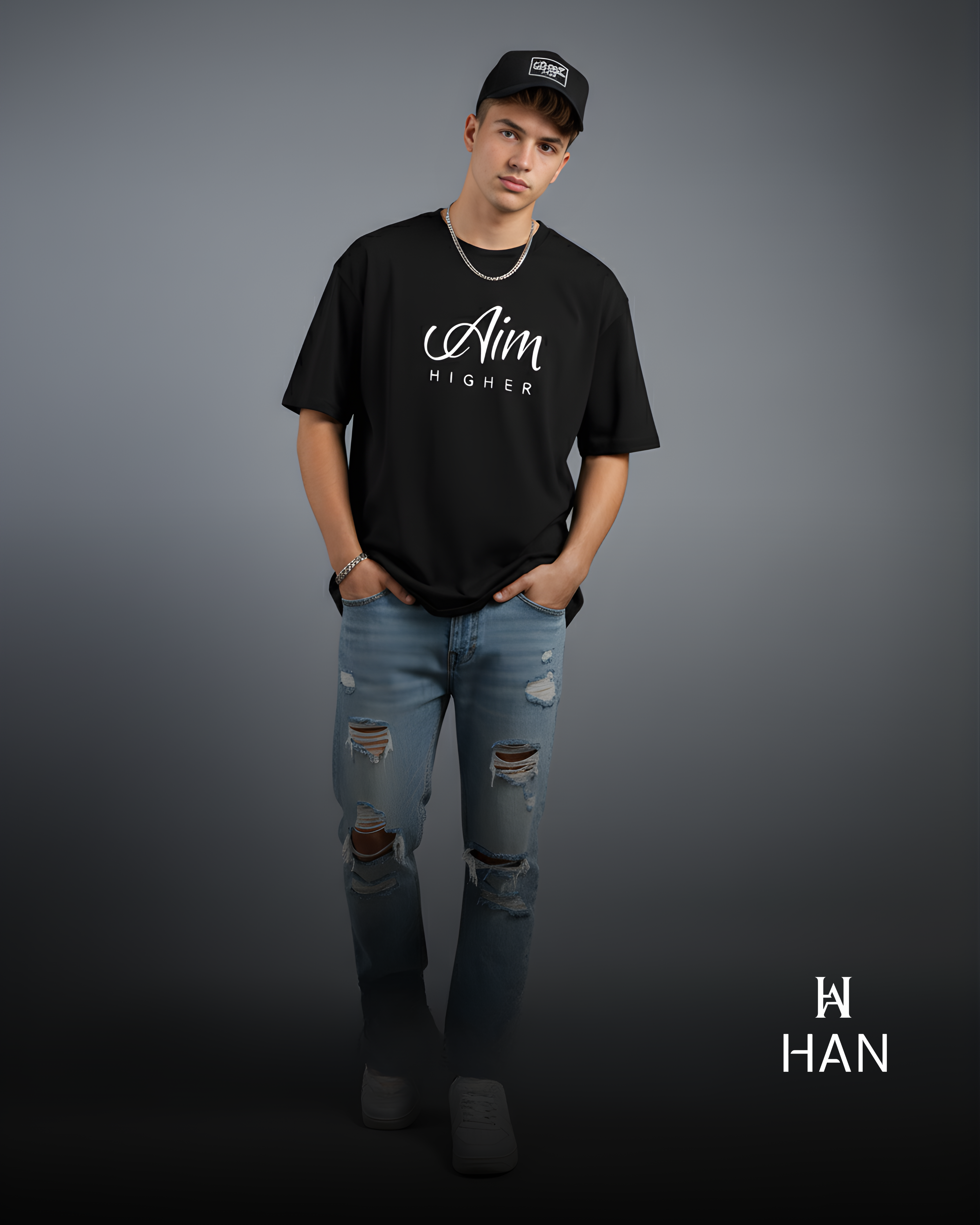 Aim High Oversize Tee