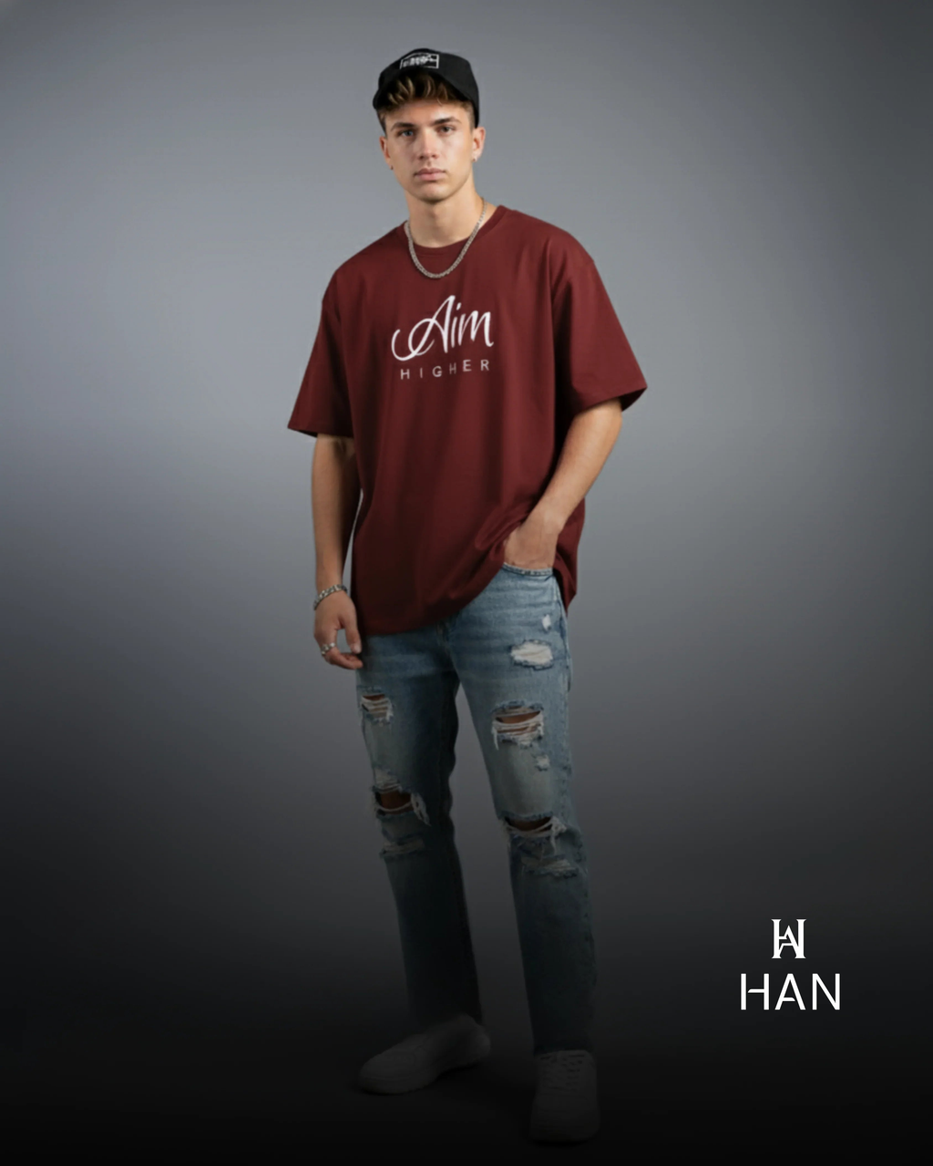 Aim High Oversize Tee