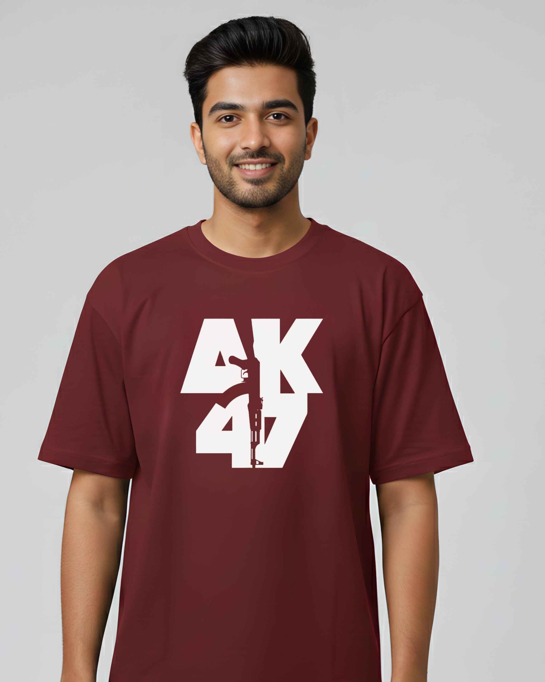 AK47 Graphic Oversize Tee