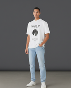 MOON WOLF  OVERSIZE TEE