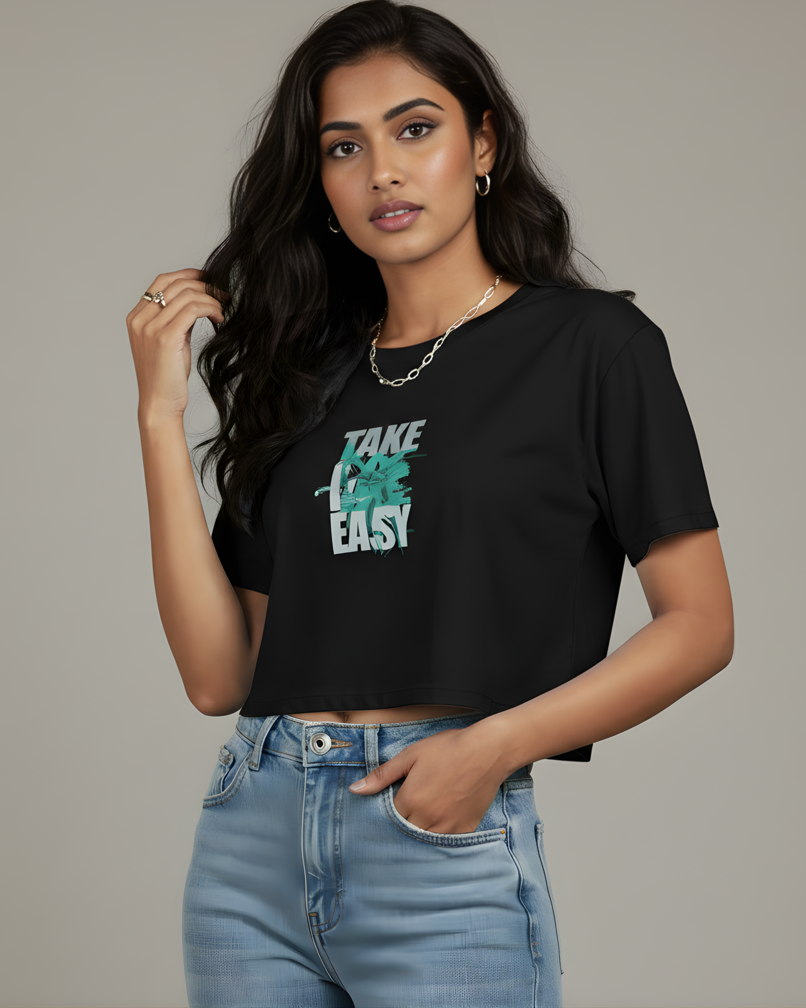 Take It Easy Crop Top