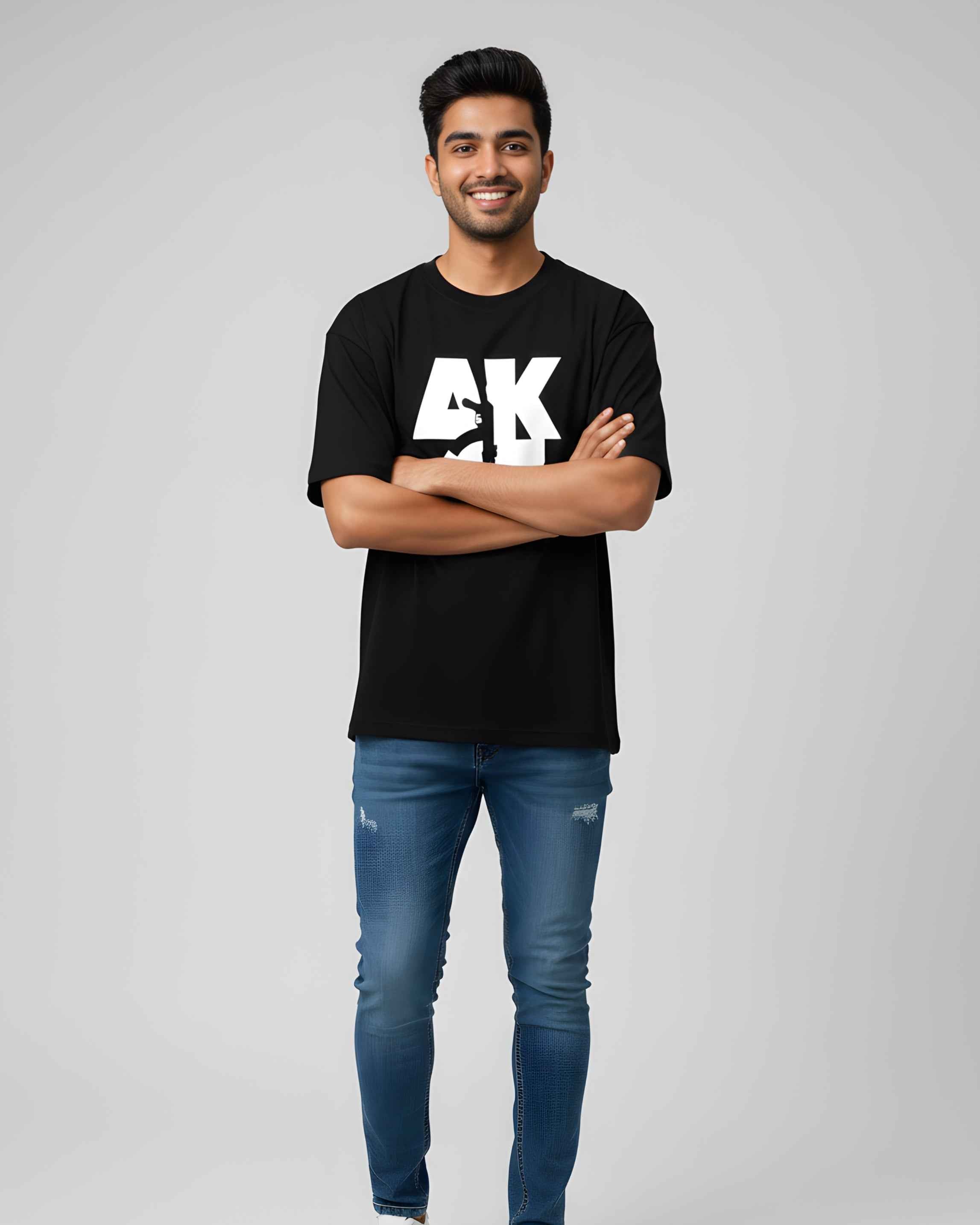 AK47 Graphic Oversize Tee