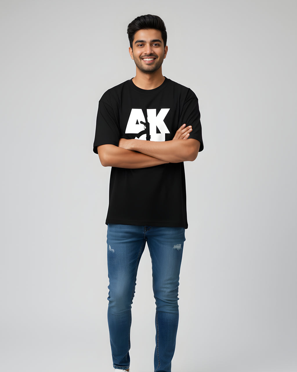 AK47 Graphic Oversize Tee