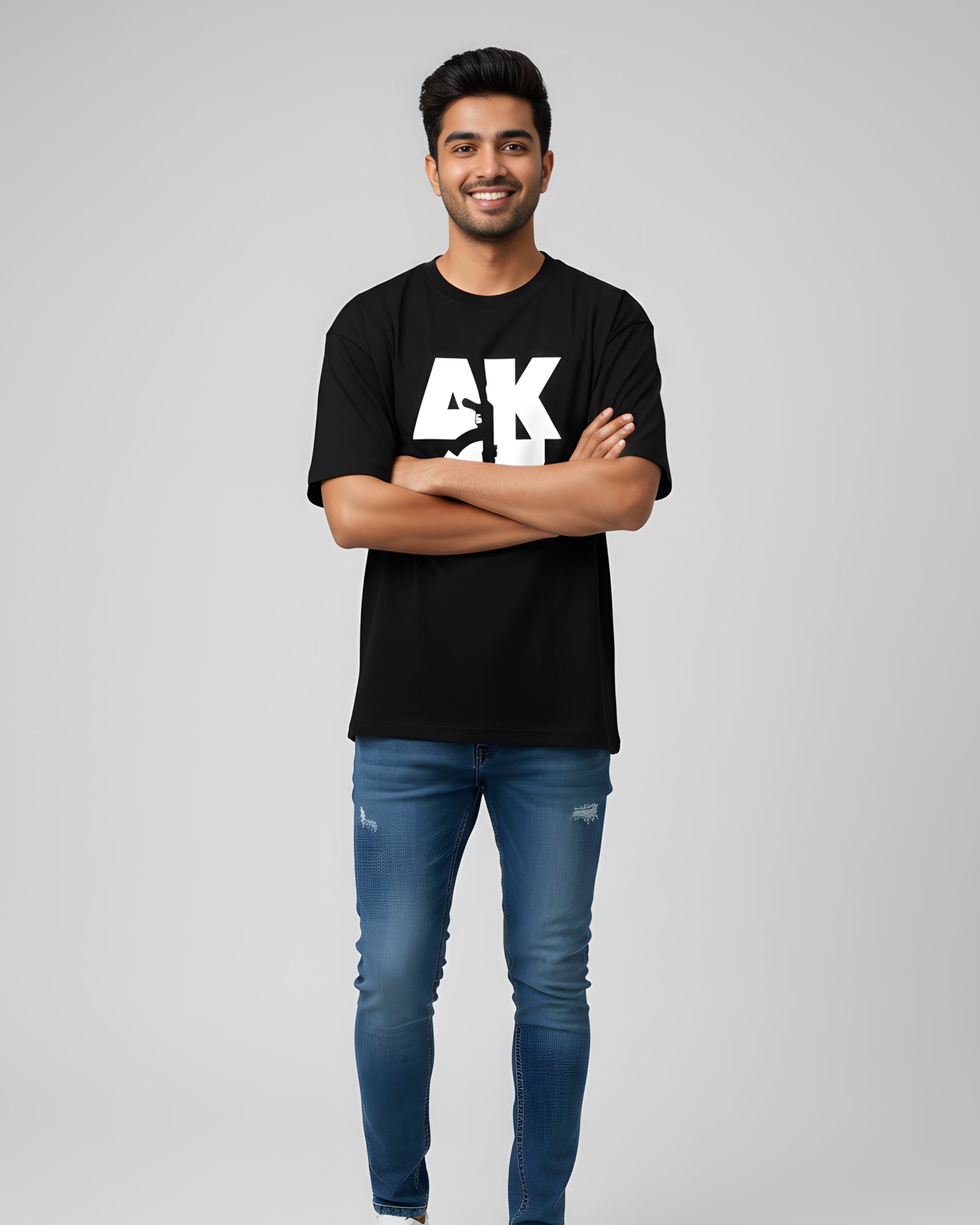 AK47 Graphic Oversize Tee