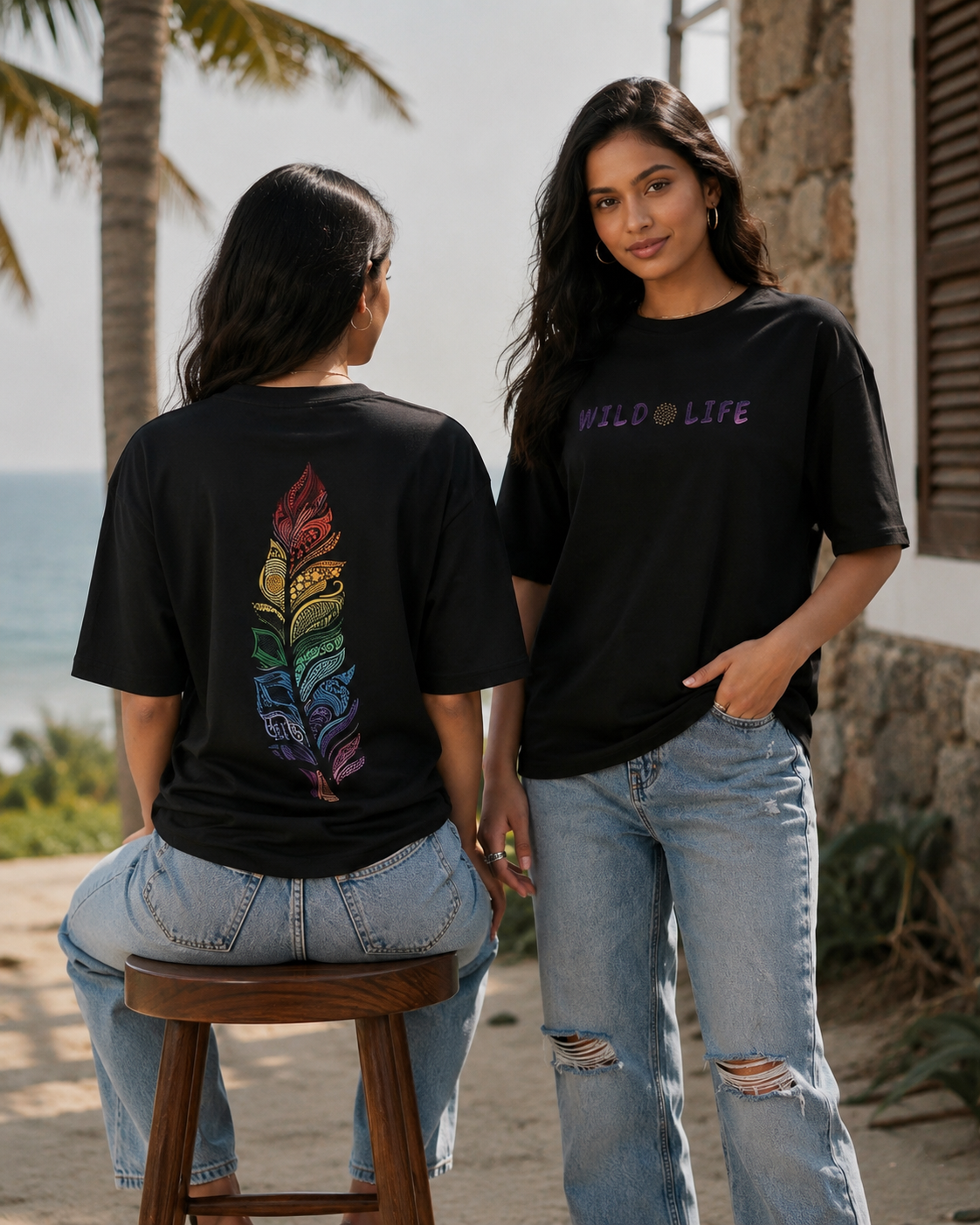Wild Life Oversize Tee