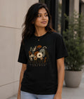 Wild Grace Oversized Tee  Black