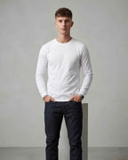 HAN Minimal Long Sleeve T-Shirt True White
