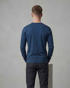 HAN Minimal Long Sleeve T-Shirt Deep Blue