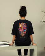 Women’s Oversized T-Shirt Black UNBOUNDED
