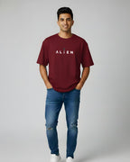 Alien Graphic Oversize Tee