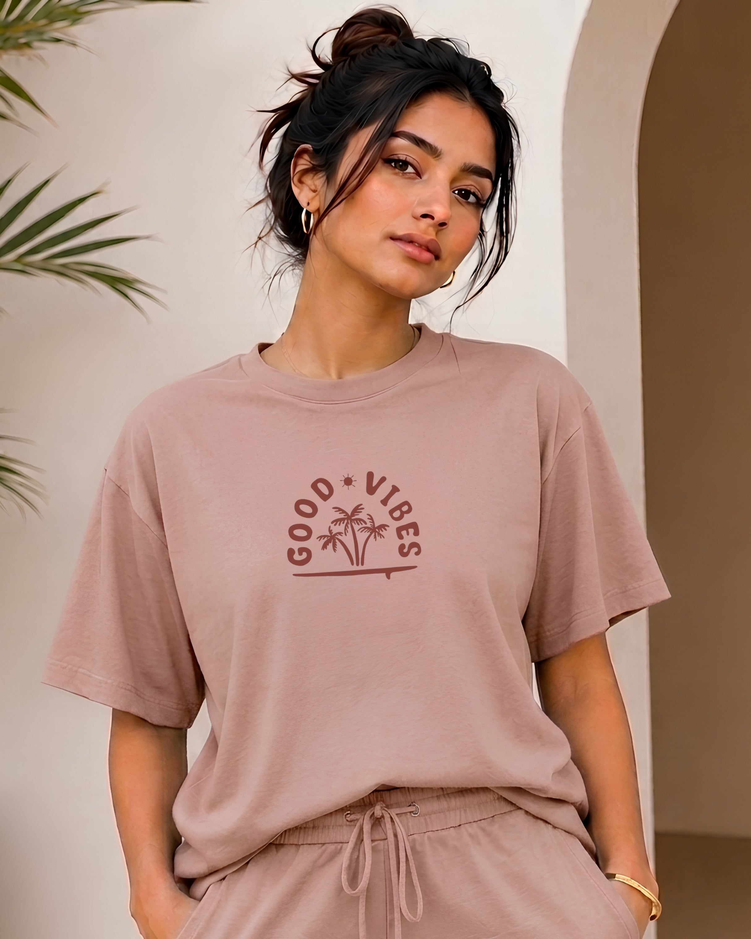 Good Vibes Cotton Co-Ord Set
