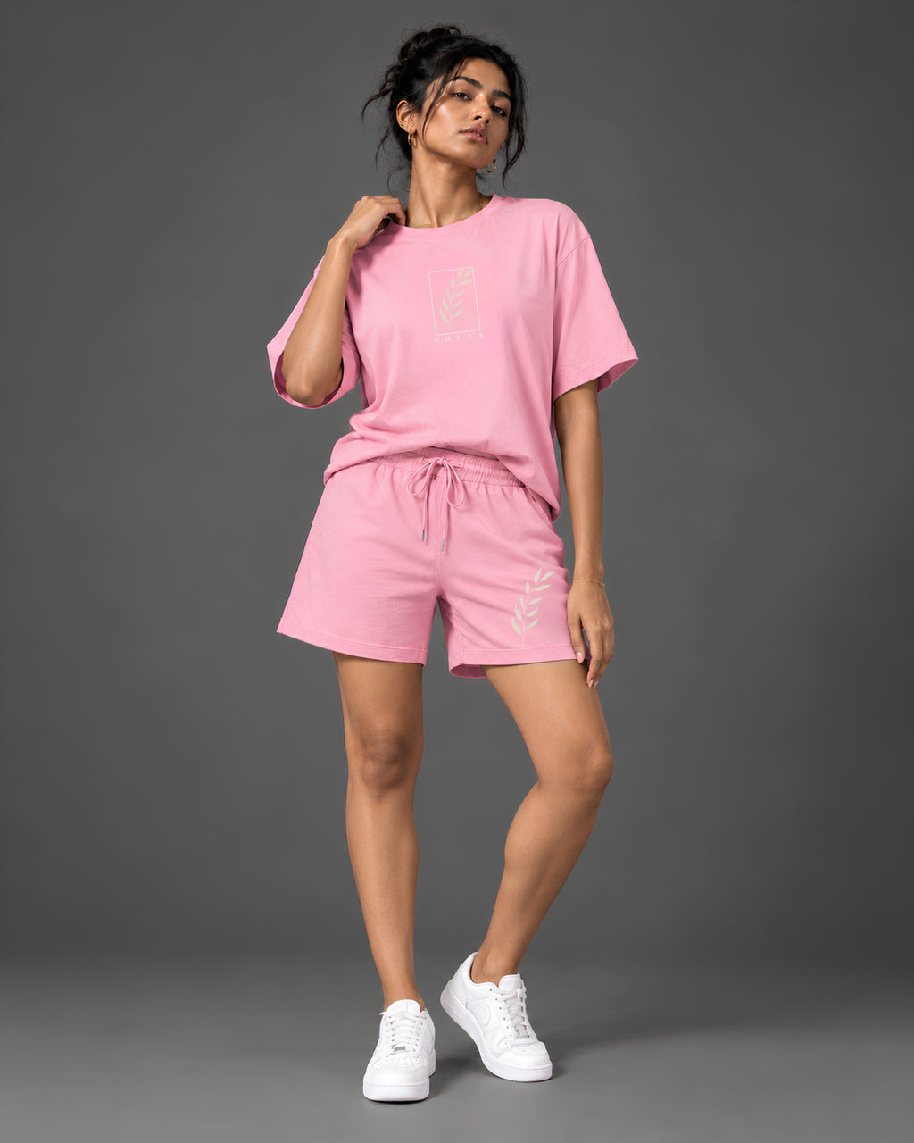 Focus Leaf Co-Ord Set for Women