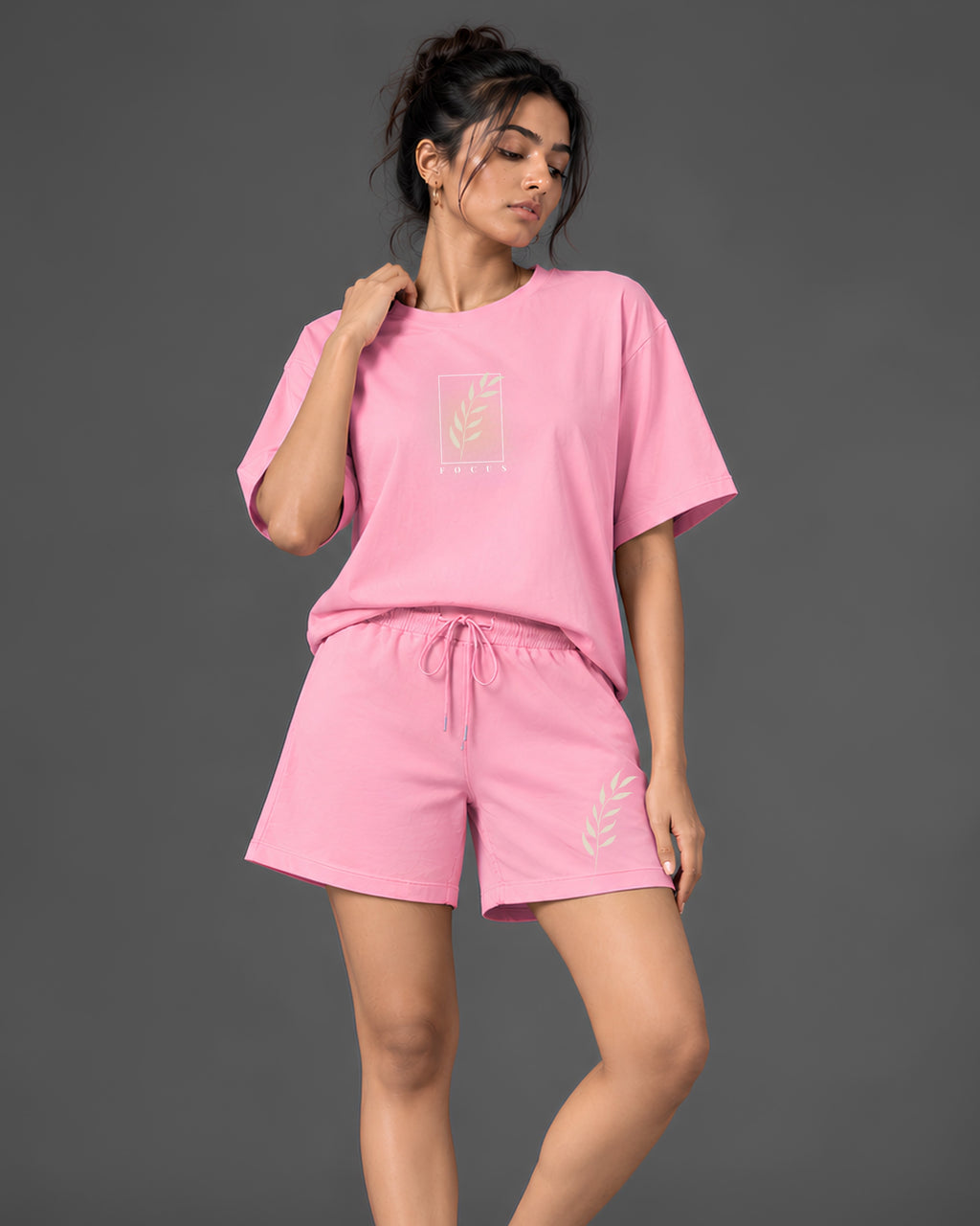 Focus Leaf Co-Ord Set for Women