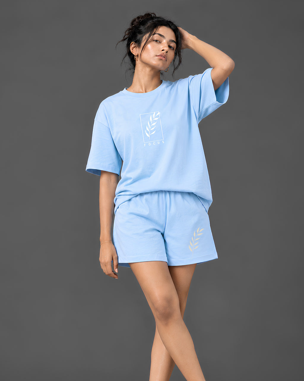 Focus Leaf Co-Ord Set for Women