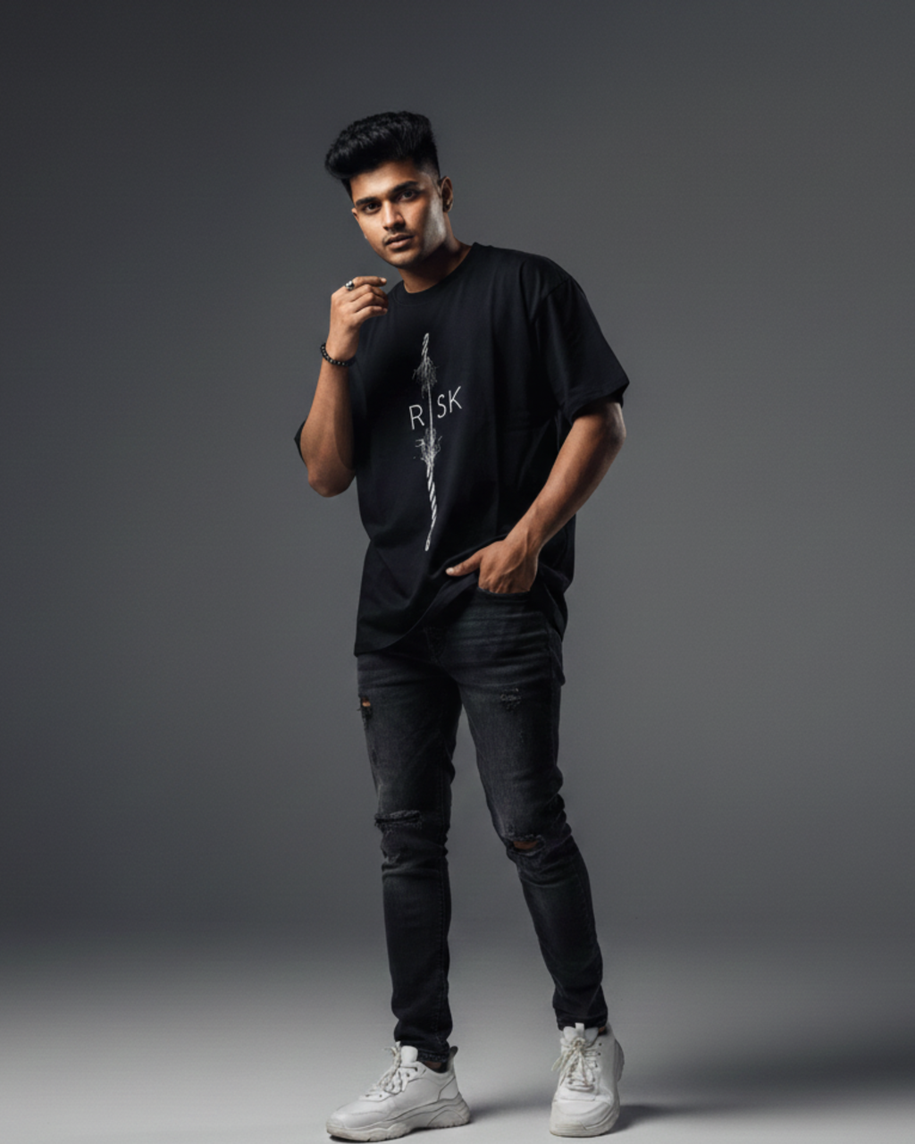 RISK OVERSIZE TEE